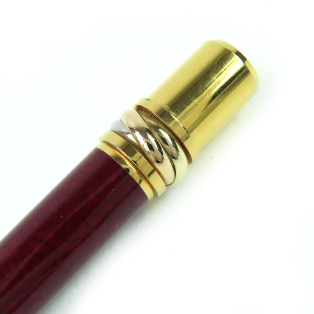 Cartier Trinity Marble Pattern Twist Ballpoint Pe… - image 5